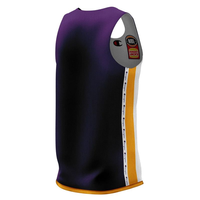 Sydney Kings 2022/23 Authentic Mens Reversible Training Jersey NBL Basketball by Champion - new
