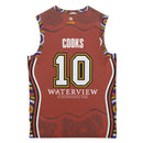 Sydney Kings 2022/23 Authentic Kids Crew Neck Indigenous Jersey - Xavier Cooks NBL Basketball by Champion - new