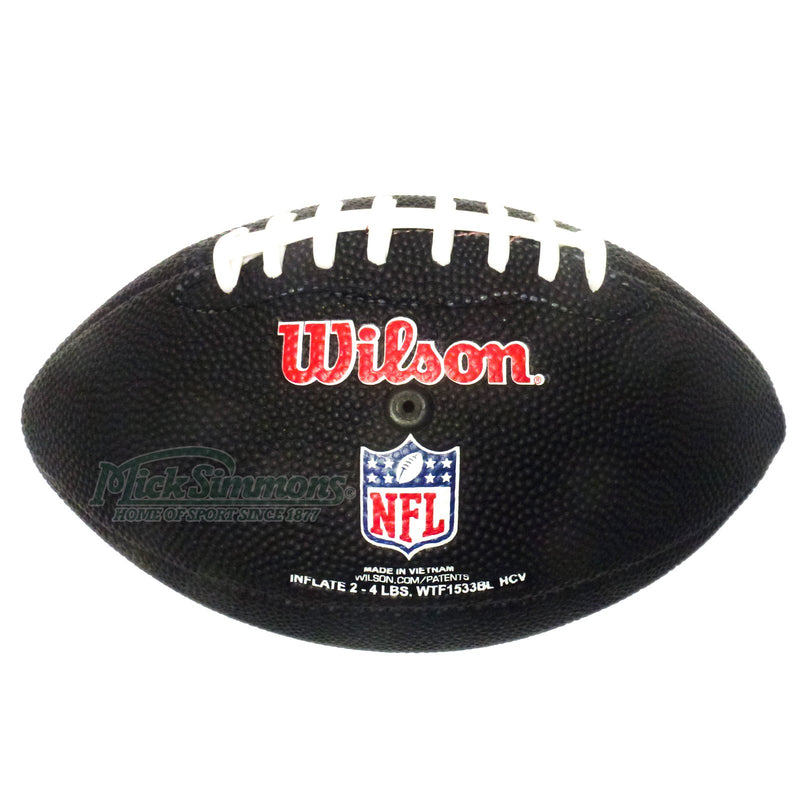 Orleans Saints Wilson Mini NFL Football (Gridiron Ball) - Black - new