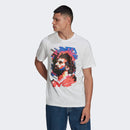 M.Salah Soccer Graphic T-Shirt - White by Adidas - new