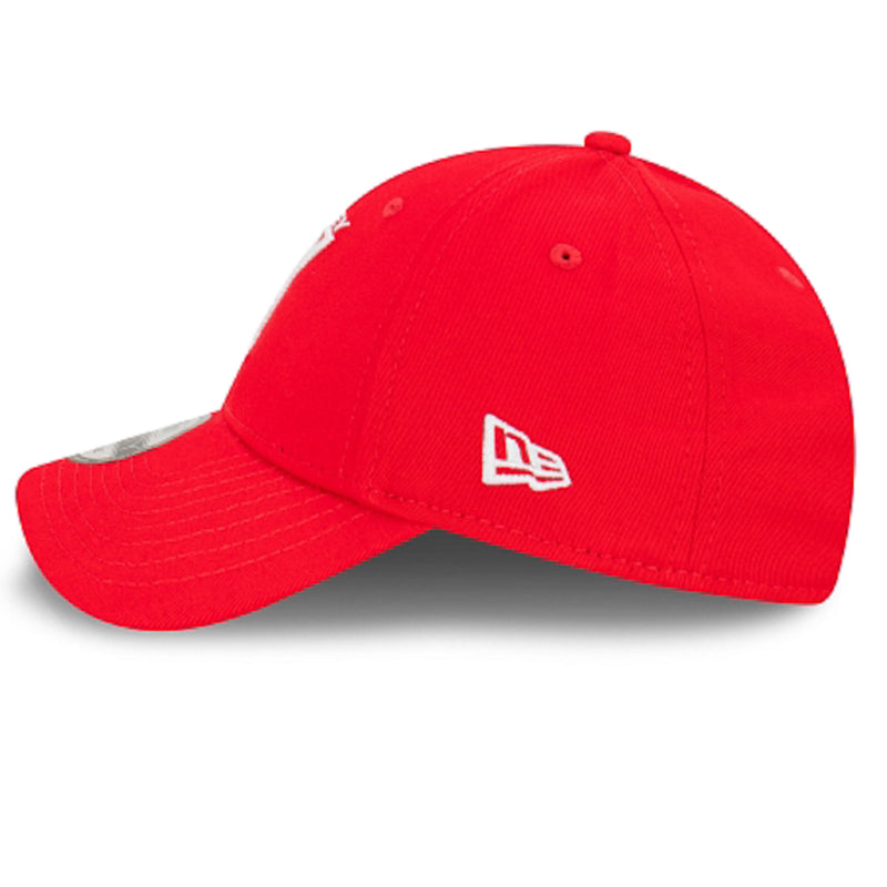 Sydney Swans Official AFL Team Colours 9FORTY Cloth Adjustable Strap Cap By New Era - new