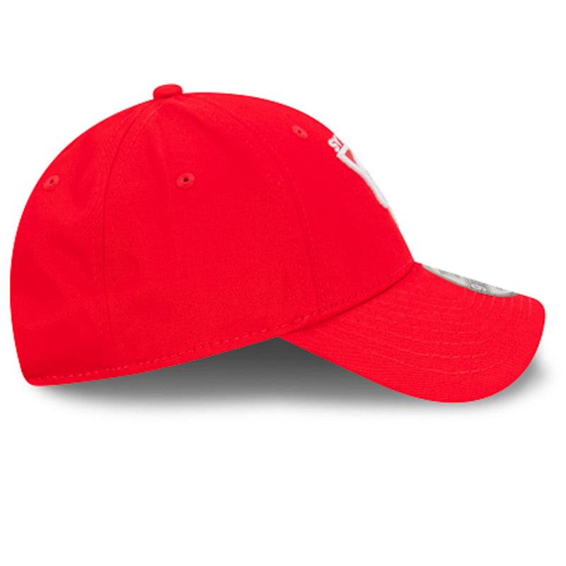Sydney Swans Official AFL Team Colours 9FORTY Cloth Adjustable Strap Cap By New Era - new