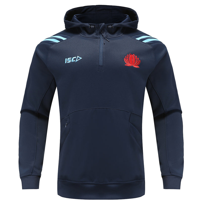 NSW Waratahs 2023 Squad Hoody Rugby Union by ISC - new