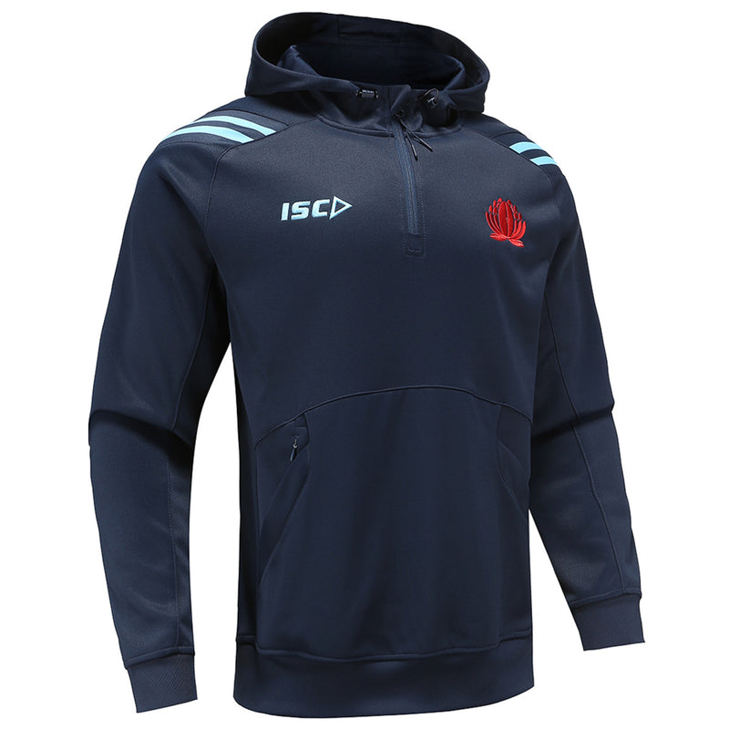 NSW Waratahs 2023 Squad Hoody Rugby Union by ISC - new