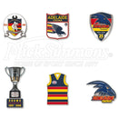 Adelaide Crows AFL Evolution Series Collection Team Metal Logo Pin Set Badge - new