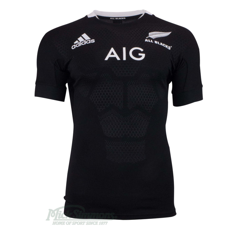 All Blacks 2019 Men's Home Performance (Player) Rugby Jersey by adidas - new