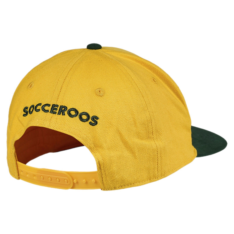 Australia Socceroos Flat Peak Adjustable cap Soccer Football FFA Logo - new