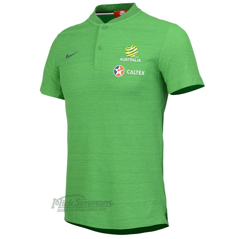 Australia Socceroos Men's Polo Shirt by Nike - new