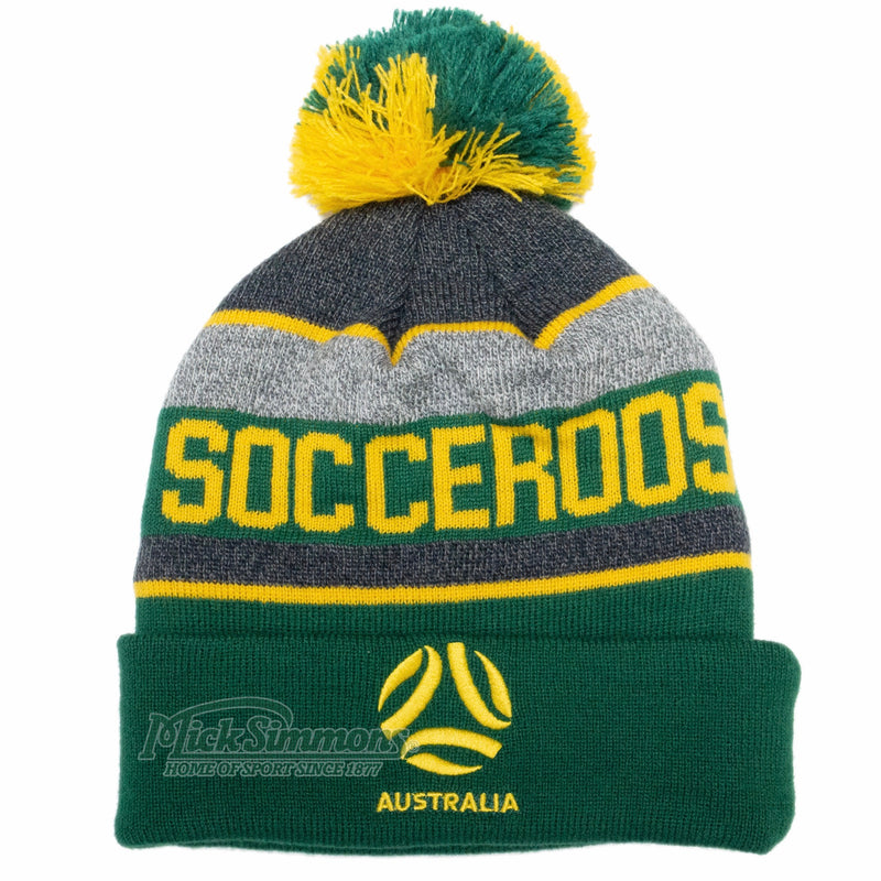 Australia Socceroos Tundra Adult Beanie Football Soccer FFA Logo - new
