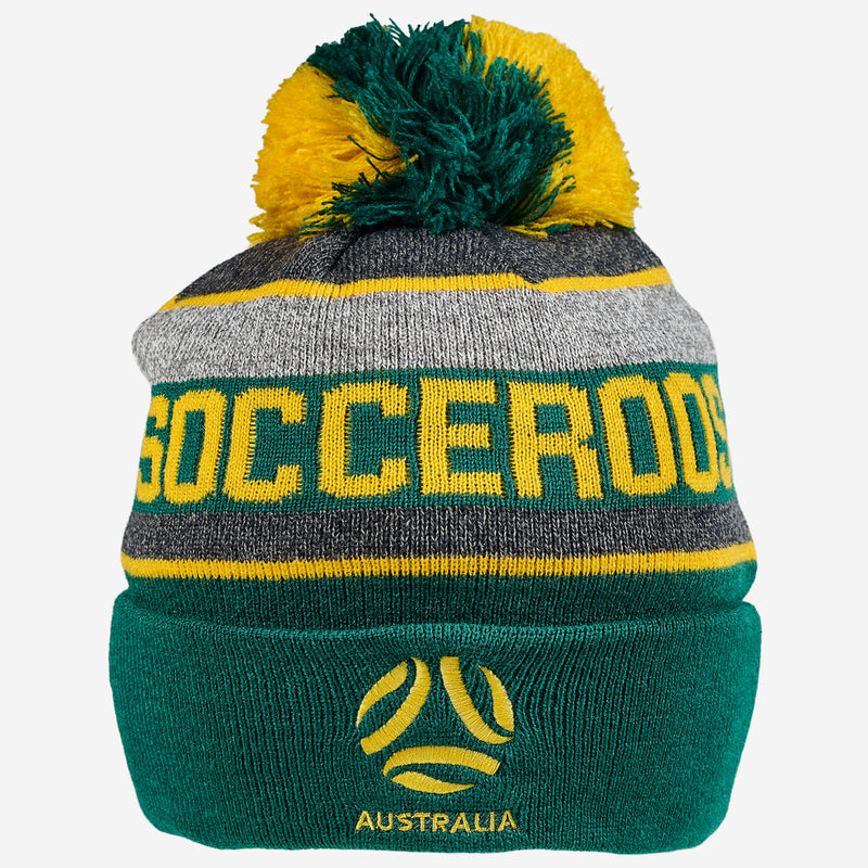 Australia Socceroos Tundra Adult Beanie Football Soccer FFA Logo - new