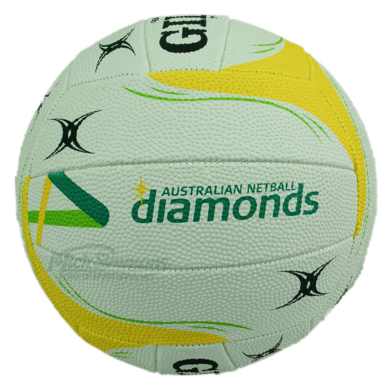 Australian Diamonds Official Netball Replica Match Ball by Gilbert - new