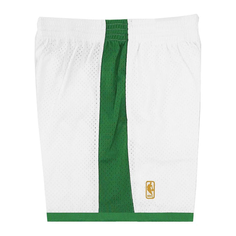 Boston Celtics 1996-97 Hardwood Classics NBA White Shorts by Mitchell & Ness - new
