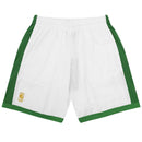 Boston Celtics 1996-97 Hardwood Classics NBA White Shorts by Mitchell & Ness - new