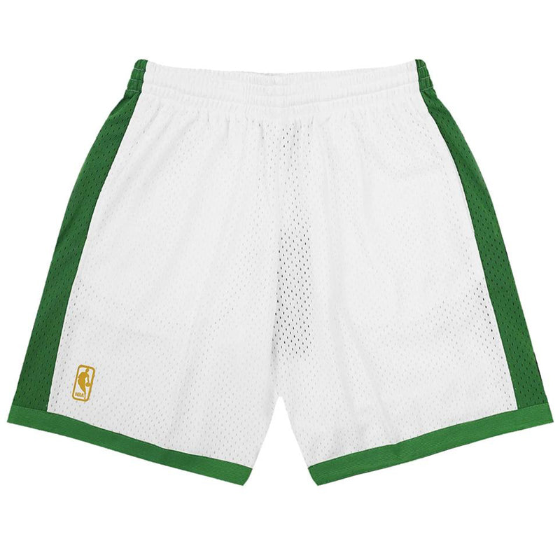 Boston Celtics 1996-97 Hardwood Classics NBA White Shorts by Mitchell & Ness - new