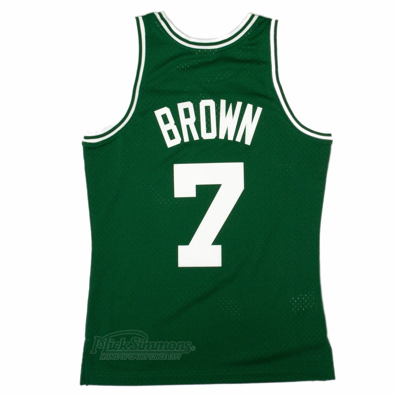 Boston Celtics Dee Brown 7 Road 1996-97 NBA Hardwood Classics Swingman Jersey by Mitchell & Ness - Green - new