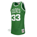 Boston Celtics Larry Bird 1985-86 Hardwood Classics Road Jersey by Mitchell & Ness-Mick Simmons Sport