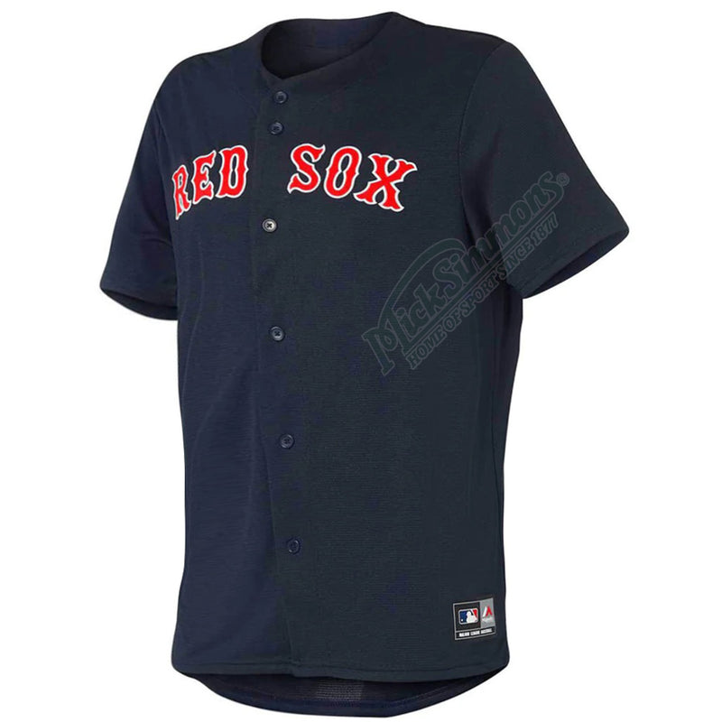 Boston Red Sox Wordmark Replica MLB Baseball Jersey by Majestic - new