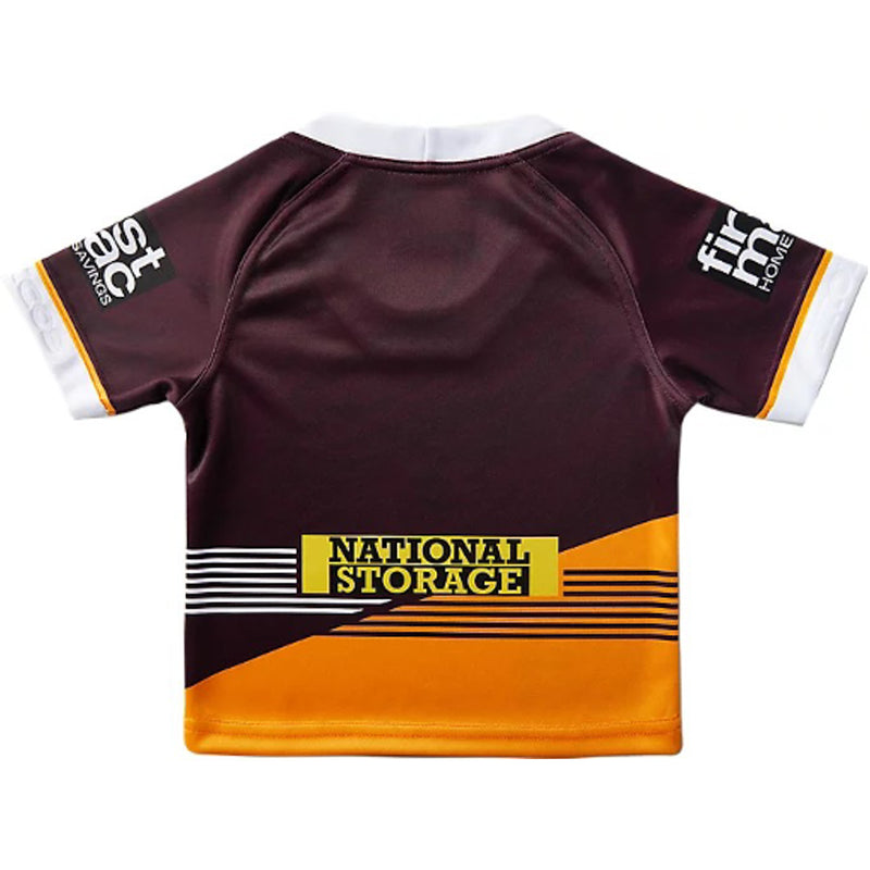 Brisbane Broncos 2023 Toddler's & Kids Home Jersey NRL Rugby League by Asics - new