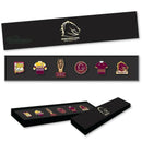 Brisbane Broncos NRL Evolution Series Collection Set Team Metal Logo Pin Badge - new