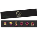 Brisbane Broncos NRL Evolution Series Collection Set Team Metal Logo Pin Badge - new