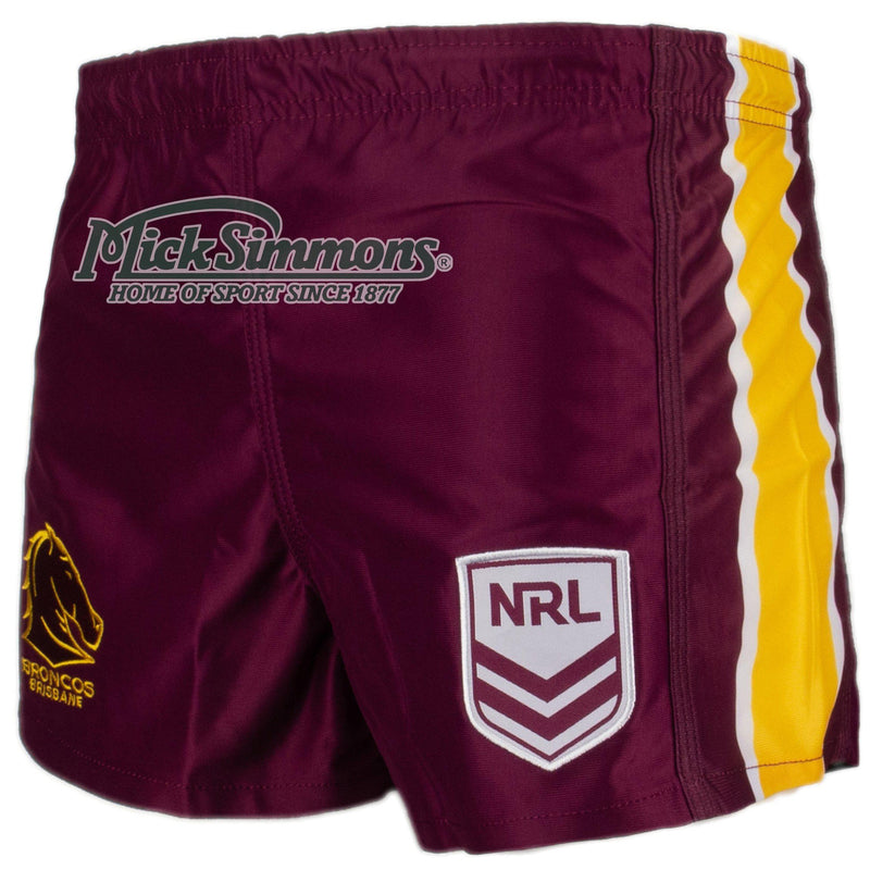 Brisbane Broncos NRL Supporter Rugby League Footy Mens Shorts - new