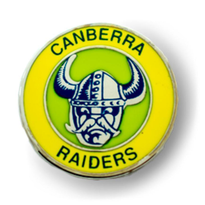 Canberra Raiders NRL Heritage Team Metal Logo Pin Badge - new