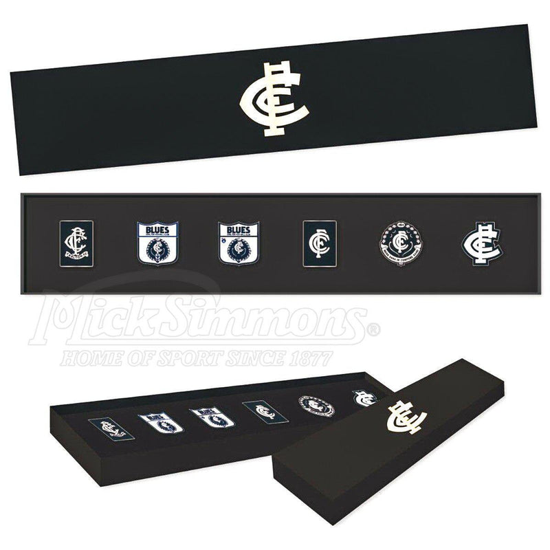 Carlton Blues AFL Evolution Series Collection Team Metal Logo Pin Set Badge - new