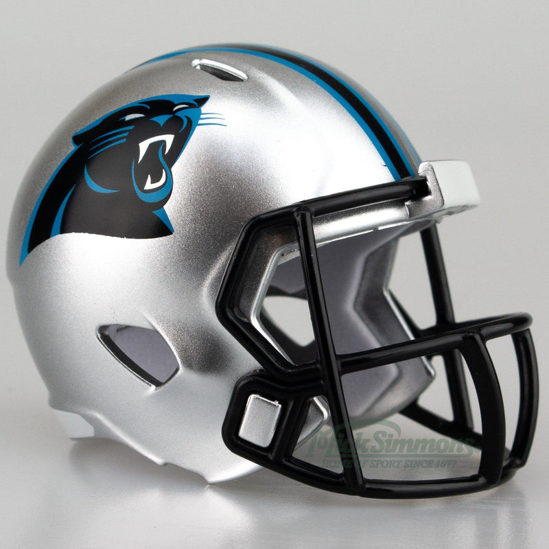 Carolina Panthers NFL Riddell Pocket Size Speed Helmet - new