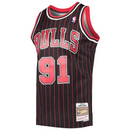 Chicago Bulls 91 Dennis Rodman 1995-96 Hardwood Classics Swingman Alternate Jersey by Mitchell & Ness - new