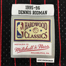 Chicago Bulls 91 Dennis Rodman 1995-96 Hardwood Classics Swingman Alternate Jersey by Mitchell & Ness - new