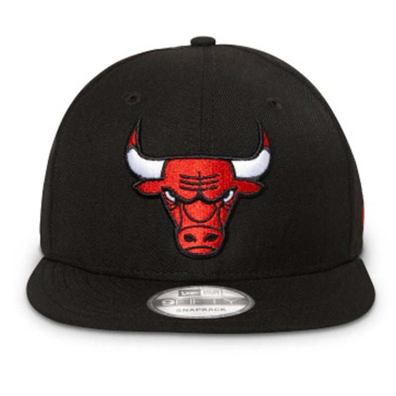 Chicago Bulls Official Team Colours 9FIFTY Snapback Adjustable Cap - Black - new