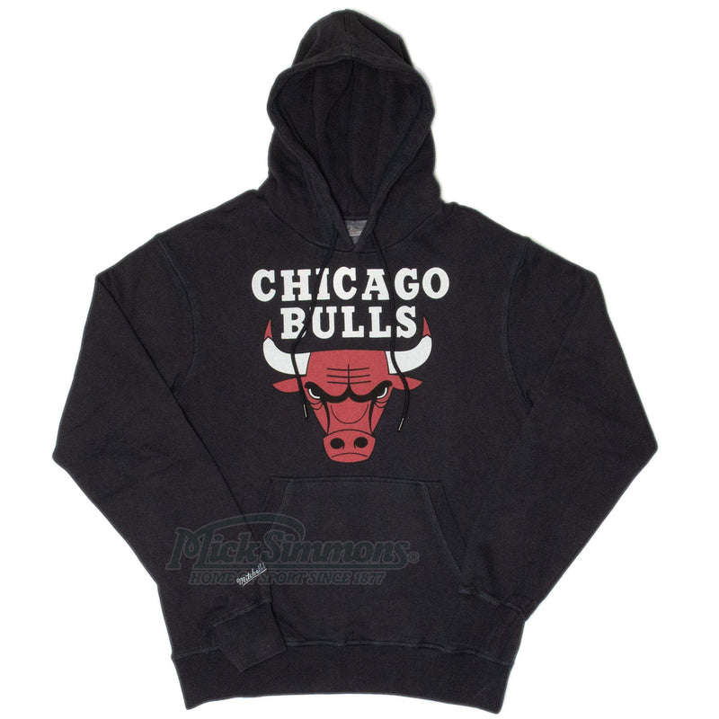 Chicago Bulls Vintage Logo Hoody by Mitchell & Ness - new