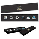 Cronulla Sharks NRL Evolution Series Collection Set Team Metal Logo Pin Badge - new