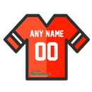 Name & Number Custom Cut Heat Press - new