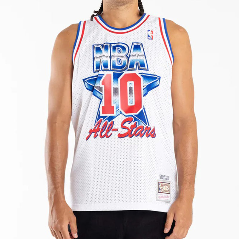 Dennis Rodman 1992 NBA All Stars Eastern Conference Hardwood Classics Swingman Jersey by Mitchell & Ness - new