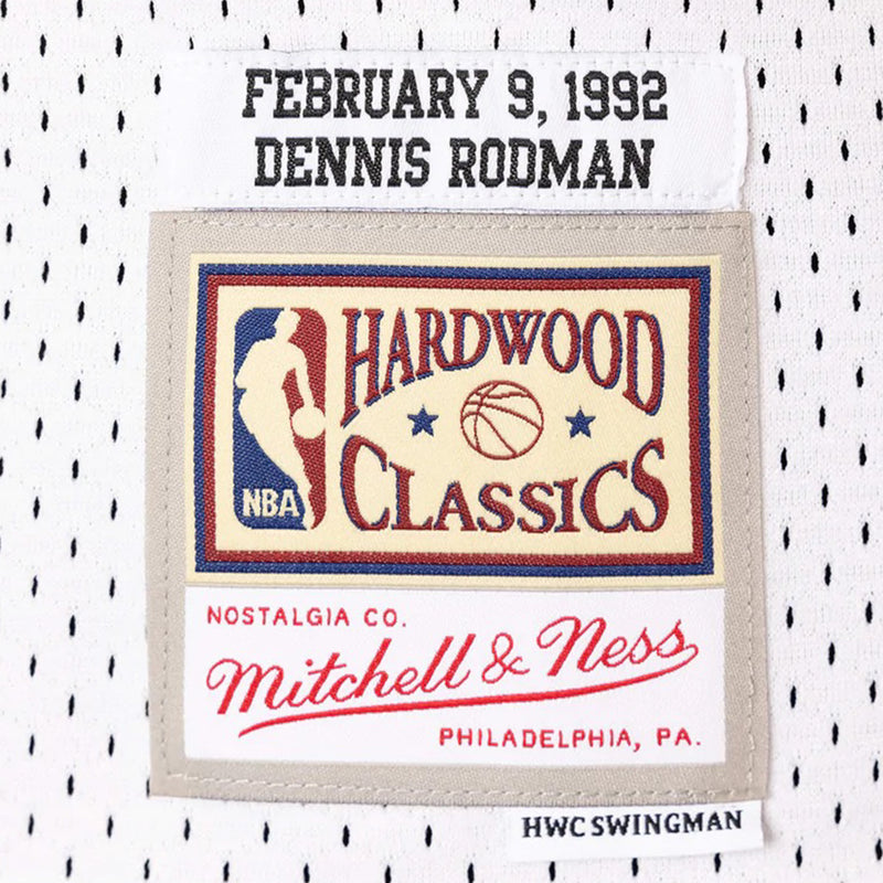 Dennis Rodman 1992 NBA All Stars Eastern Conference Hardwood Classics Swingman Jersey by Mitchell & Ness - new