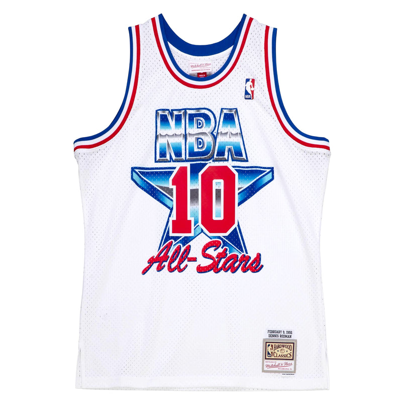 Dennis Rodman 1992 NBA All Stars Eastern Conference Hardwood Classics Swingman Jersey by Mitchell & Ness - new