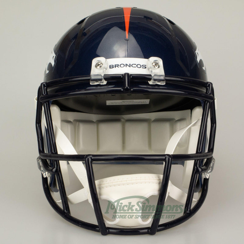 Denver Broncos NFL Riddell Replica Speed Gridiron Helmet - Mick Simmons Sport