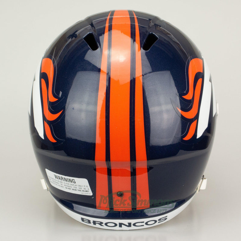 Denver Broncos NFL Riddell Replica Speed Gridiron Helmet - Mick Simmons Sport