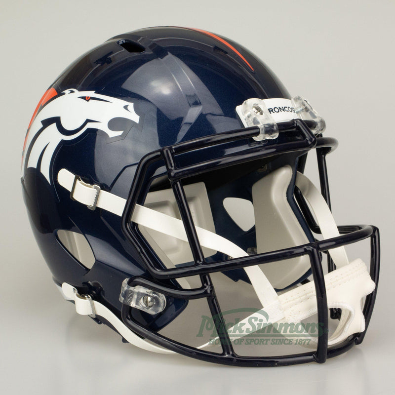 Denver Broncos NFL Riddell Replica Speed Gridiron Helmet - Mick Simmons Sport