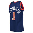 Denver Nuggets Mahmoud Abudul-Rauf 1994-95 Hardwood Classics Swingman Home Jersey by Mitchell & Ness - new