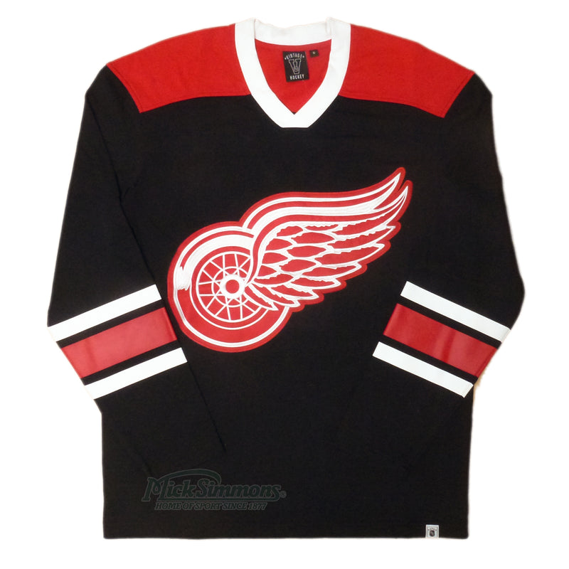 Detroit Red Wings NHL Replica Jersey National Hockey League by Majestic - Black - new
