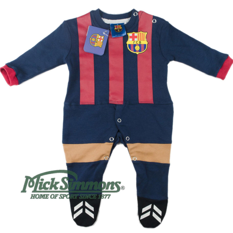 FC Barcelona Original Infant Footysuit Romper Kids Baby Infants Suit - Mick Simmons Sport