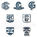 Geelong Cats AFL Evolution Series Collection Team Metal Logo Pin Set Badge - new
