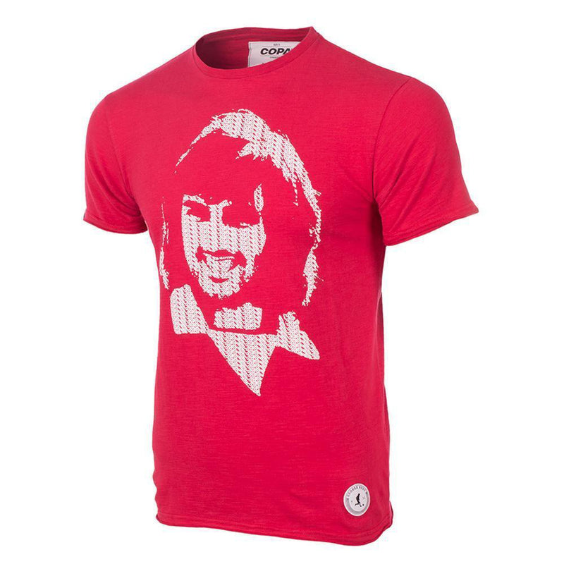 George Best Repeat Logo T-Shirt by COPA Football - new