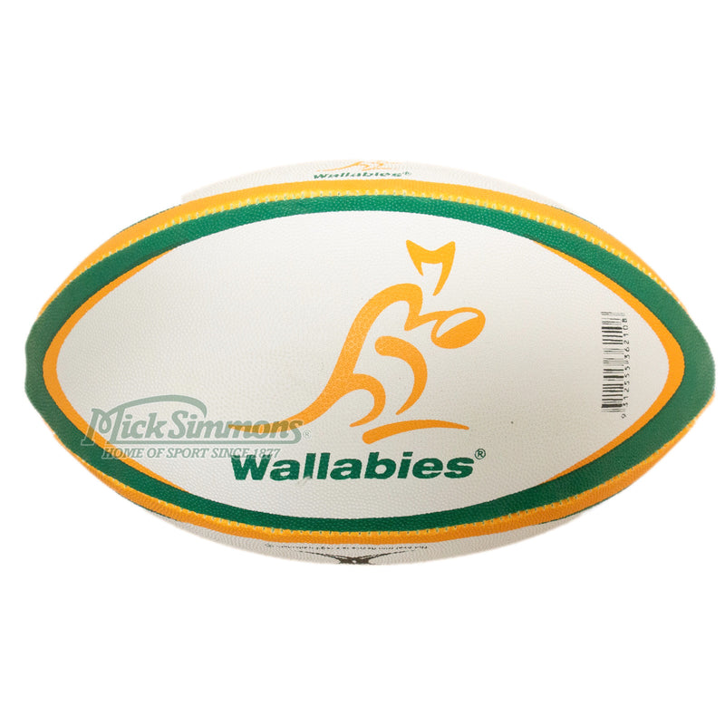 Gilbert Wallabies Australian Rugby Union Replica Midi Ball - 10 inch - new