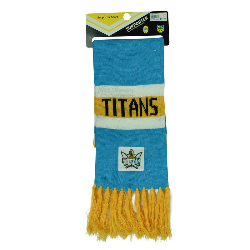 Gold Coast Titans NRL Rugby League Bar Scarf - Mick Simmons Sport