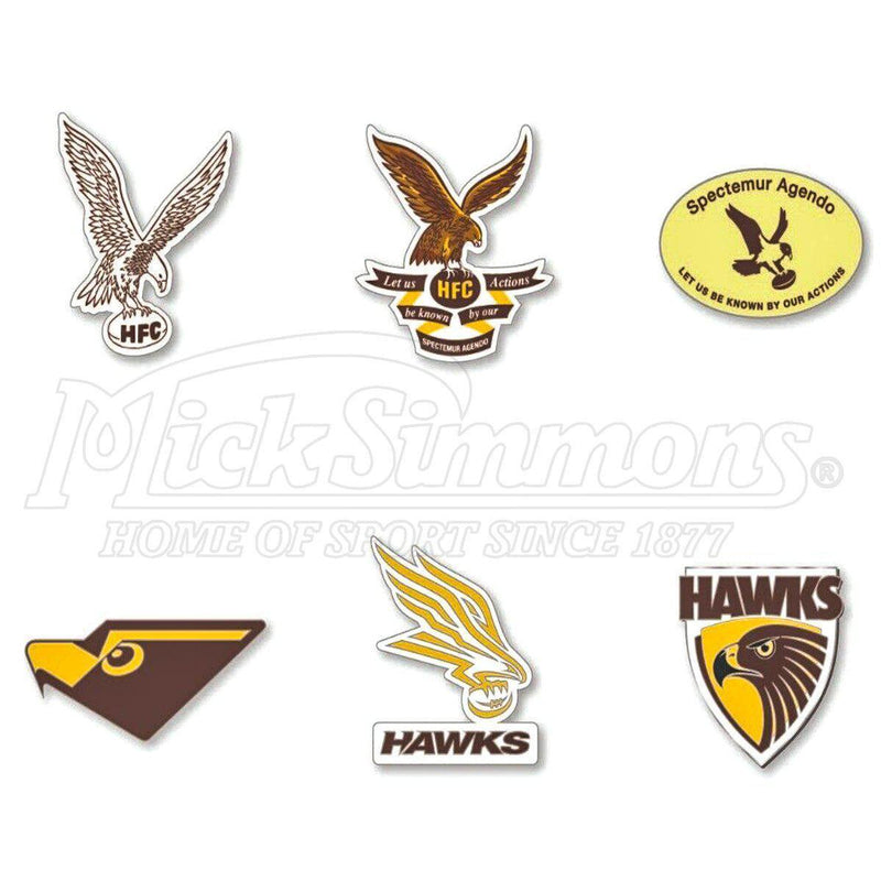 Hawthorn Hawks AFL Evolution Series Collection Team Metal Logo Pin Set Badge - new