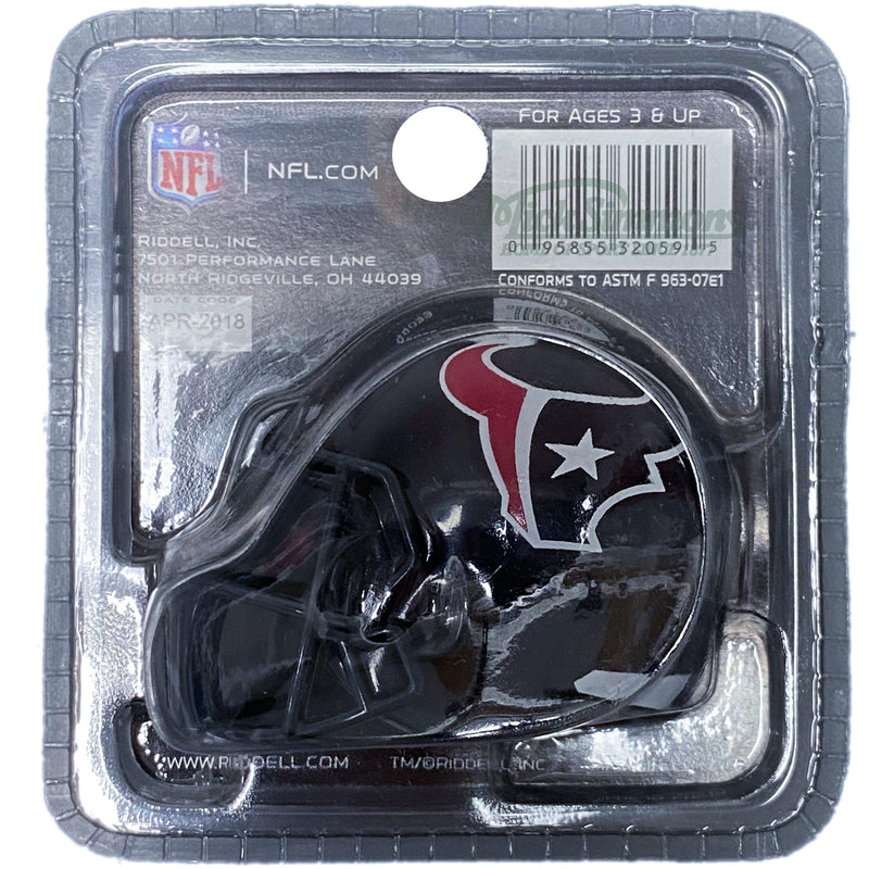 Houston Texans NFL Riddell Pocket Size Speed Helmet - new