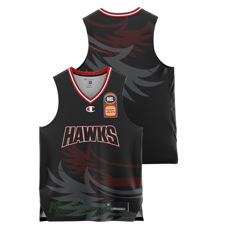 Illawarra Hawks 2020/21 Authentic Kids Home Jersey NBL - new